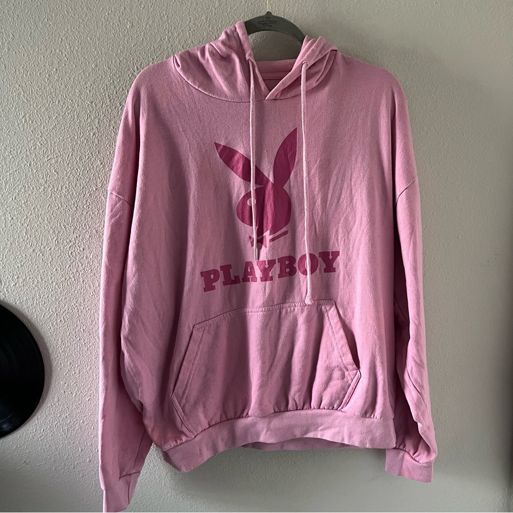 Playboy Pink Hoodie Mens | Woman’s